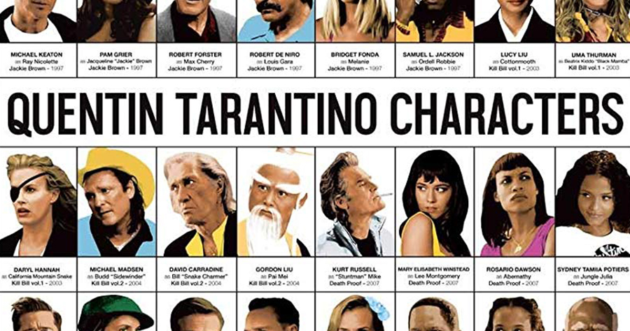 Quentin Tarantino characters poster | Quentin Tarantino ...