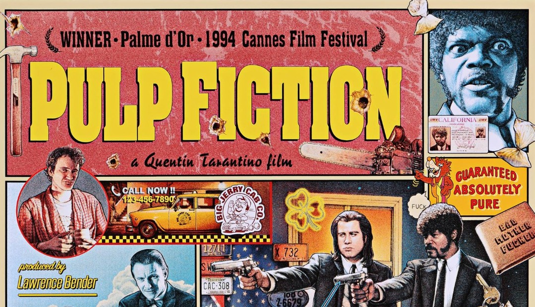 Pulp Fiction poster by Ise Ananphada