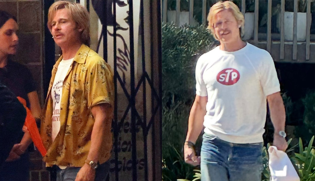 First look - Brad Pitt as Cliff Booth (again) in Once Upon a Time in Hollywood 2