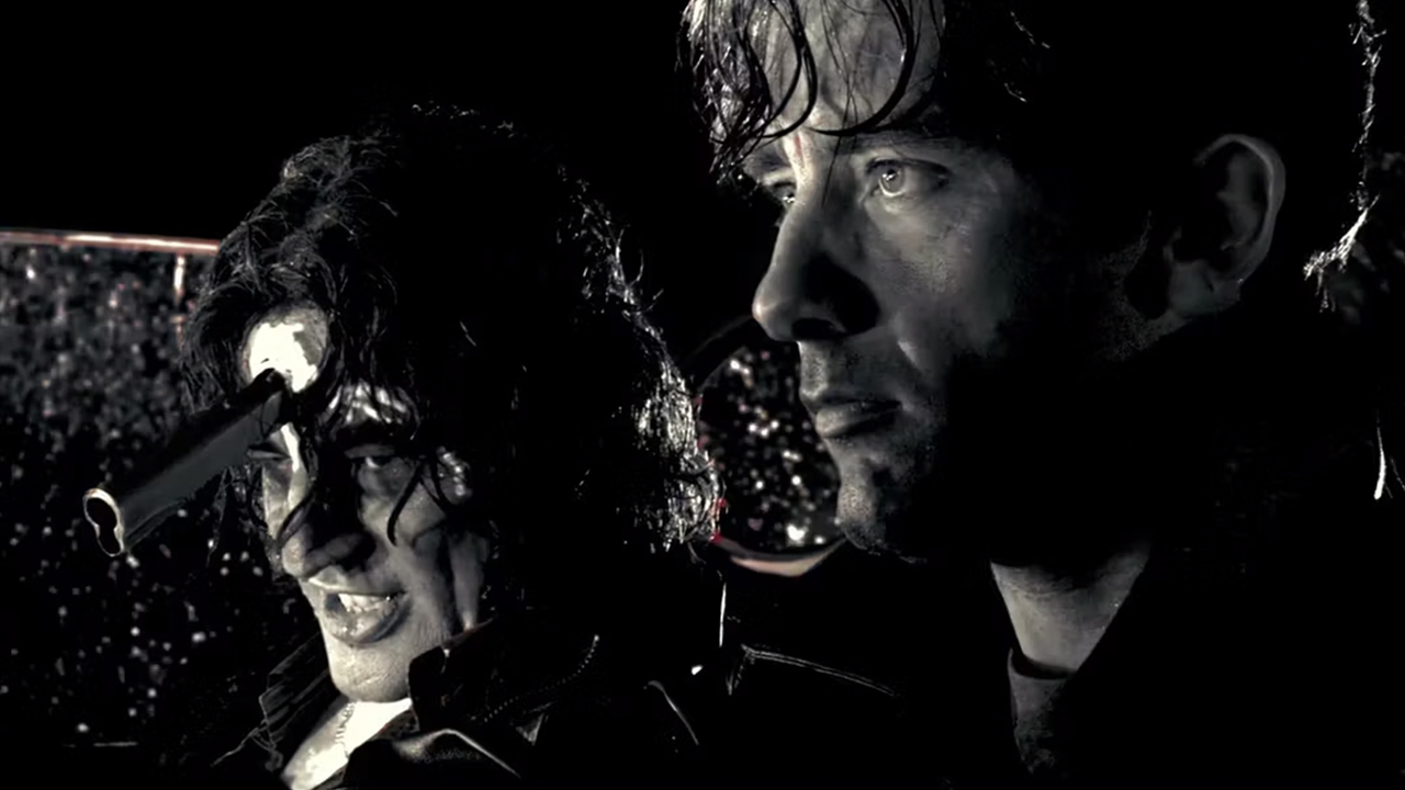 The scene from Sin City directed by Quentin Tarantino