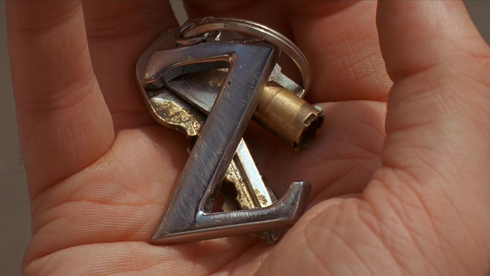 Z Keychain from Pulp Fiction