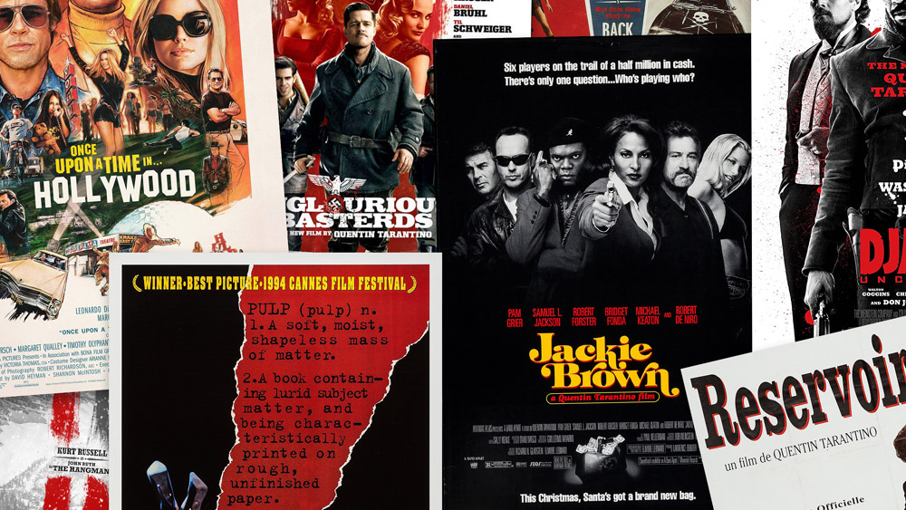 Quentin Tarantino's filmography and posters